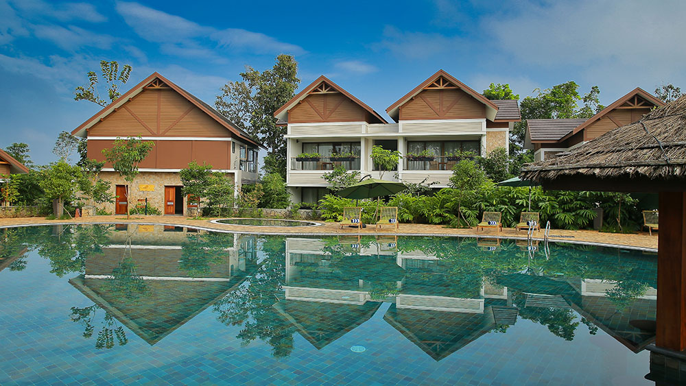 best resort in wayanad with swimming pool